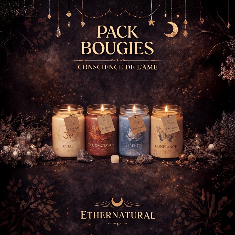 Pack bougies conscience de l'âme