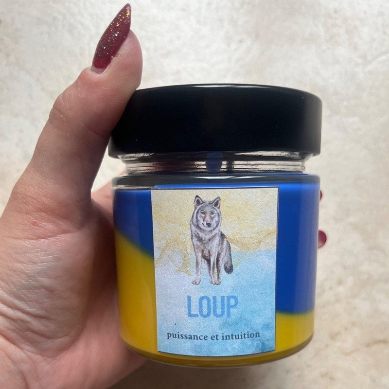 Bougie animaux totem